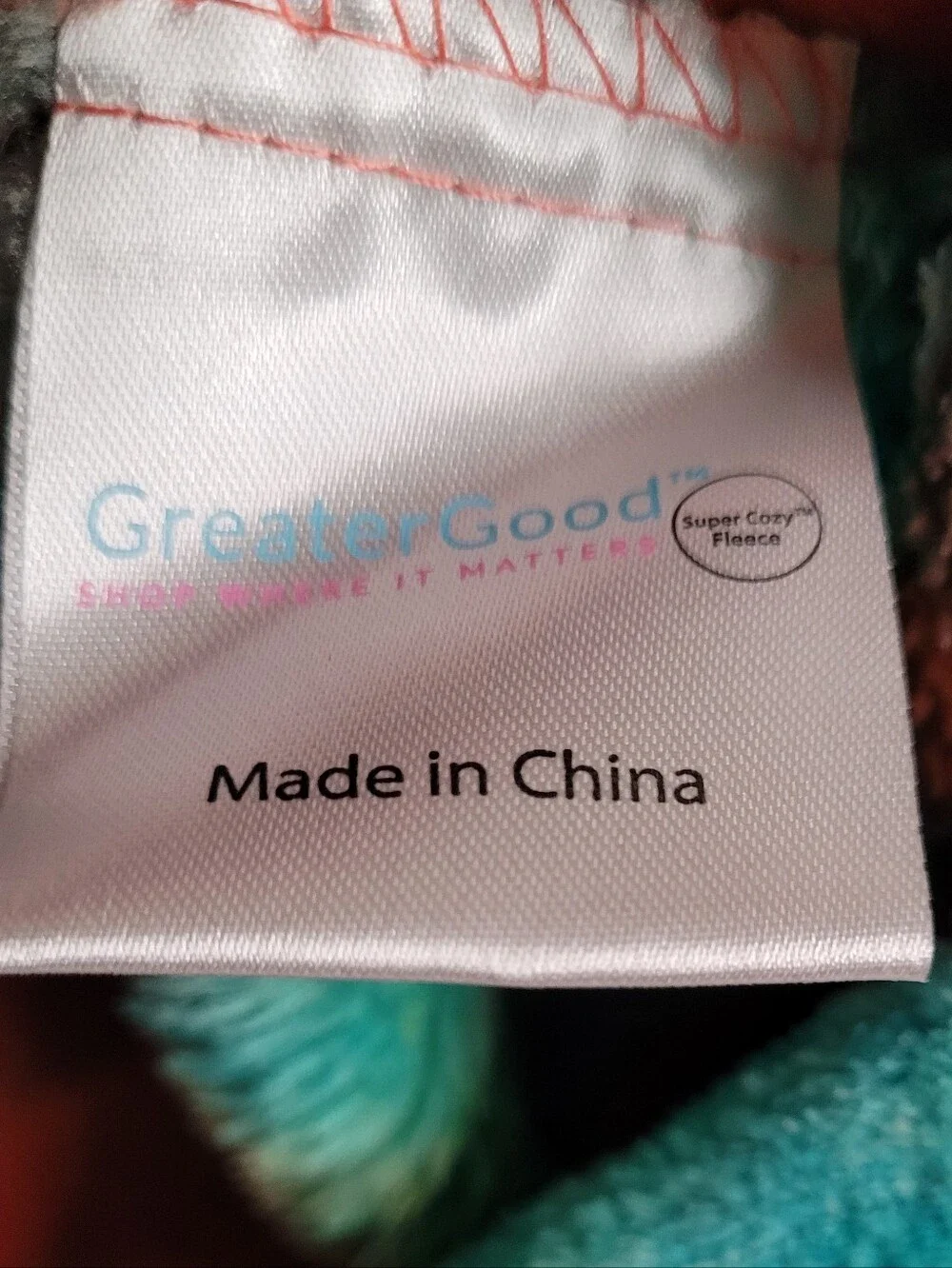 Greater Good Tie Dye Fleece Beanie